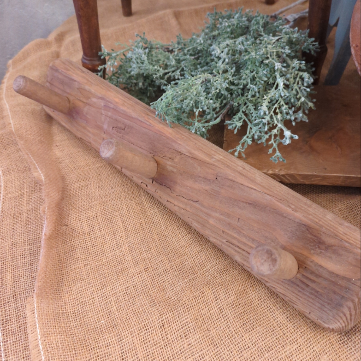 Rustic peg rail - Nest & Nook Sonora Boutique