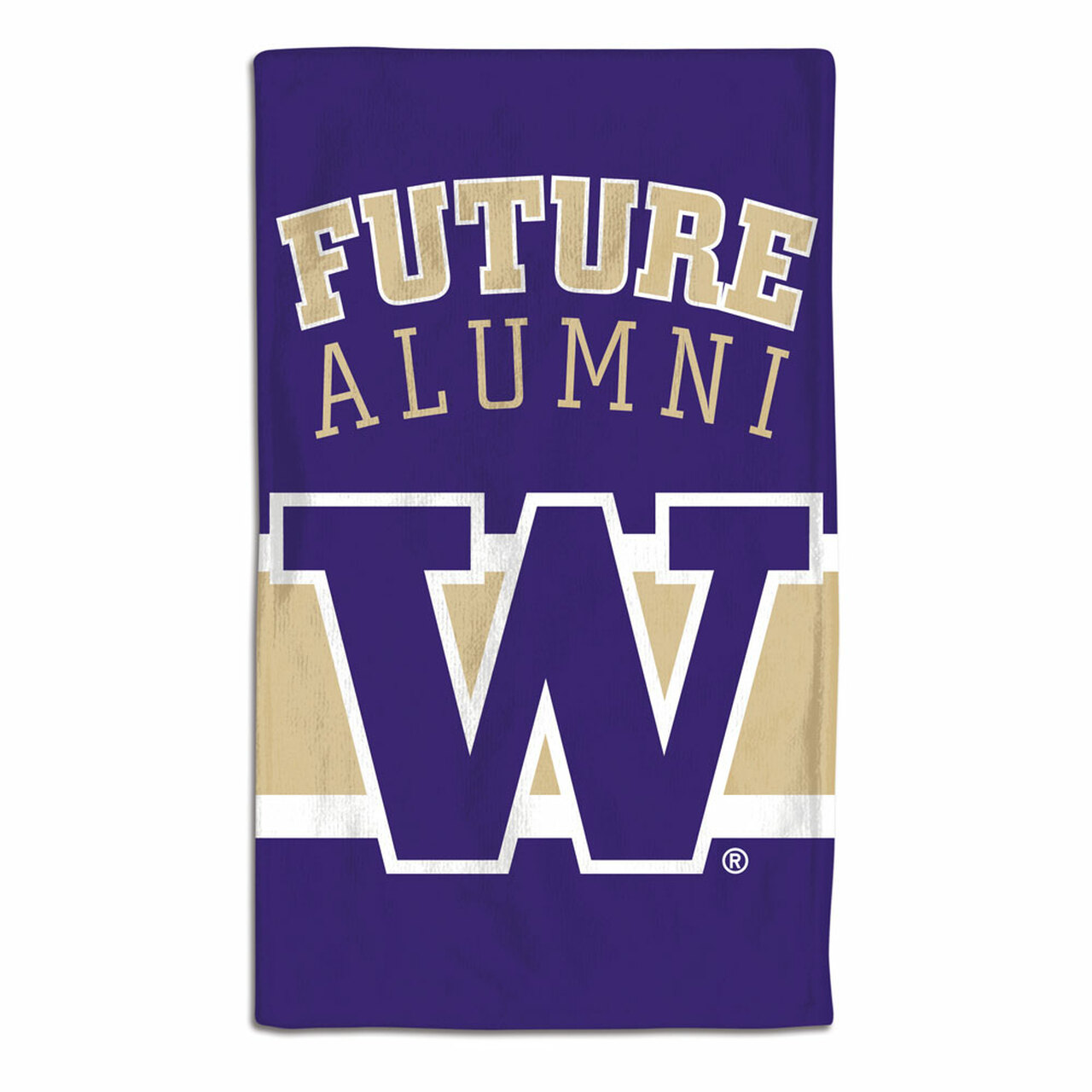 Washington Huskies Baby Burp Cloth 10x17"