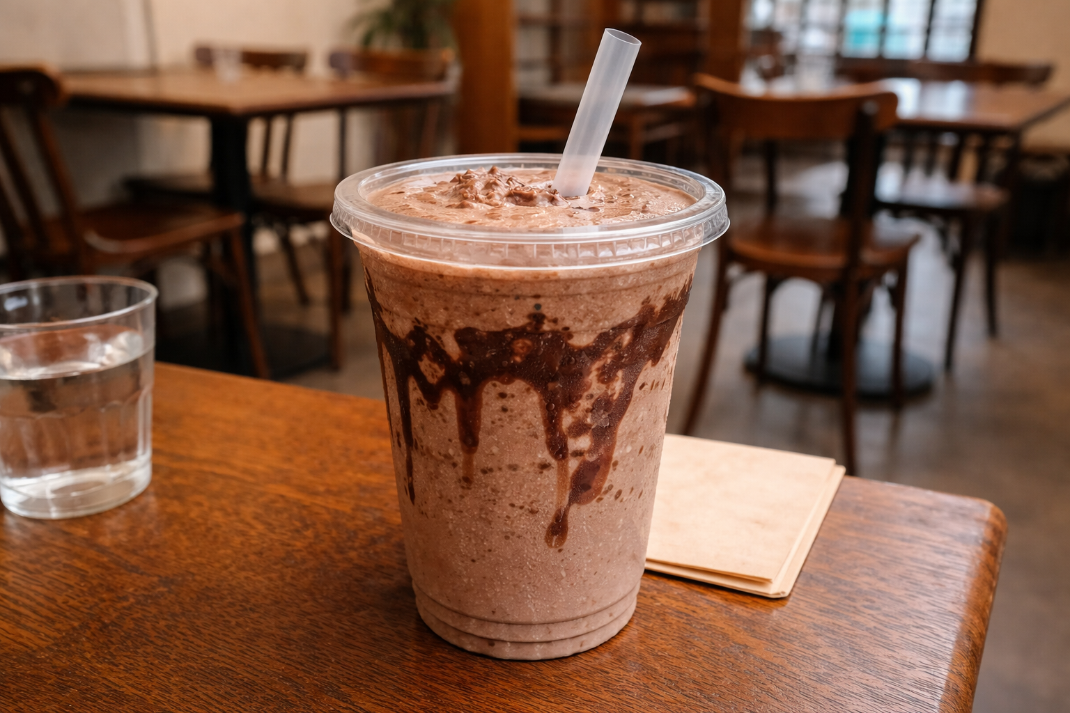 Tim Tam Nutella thick shake