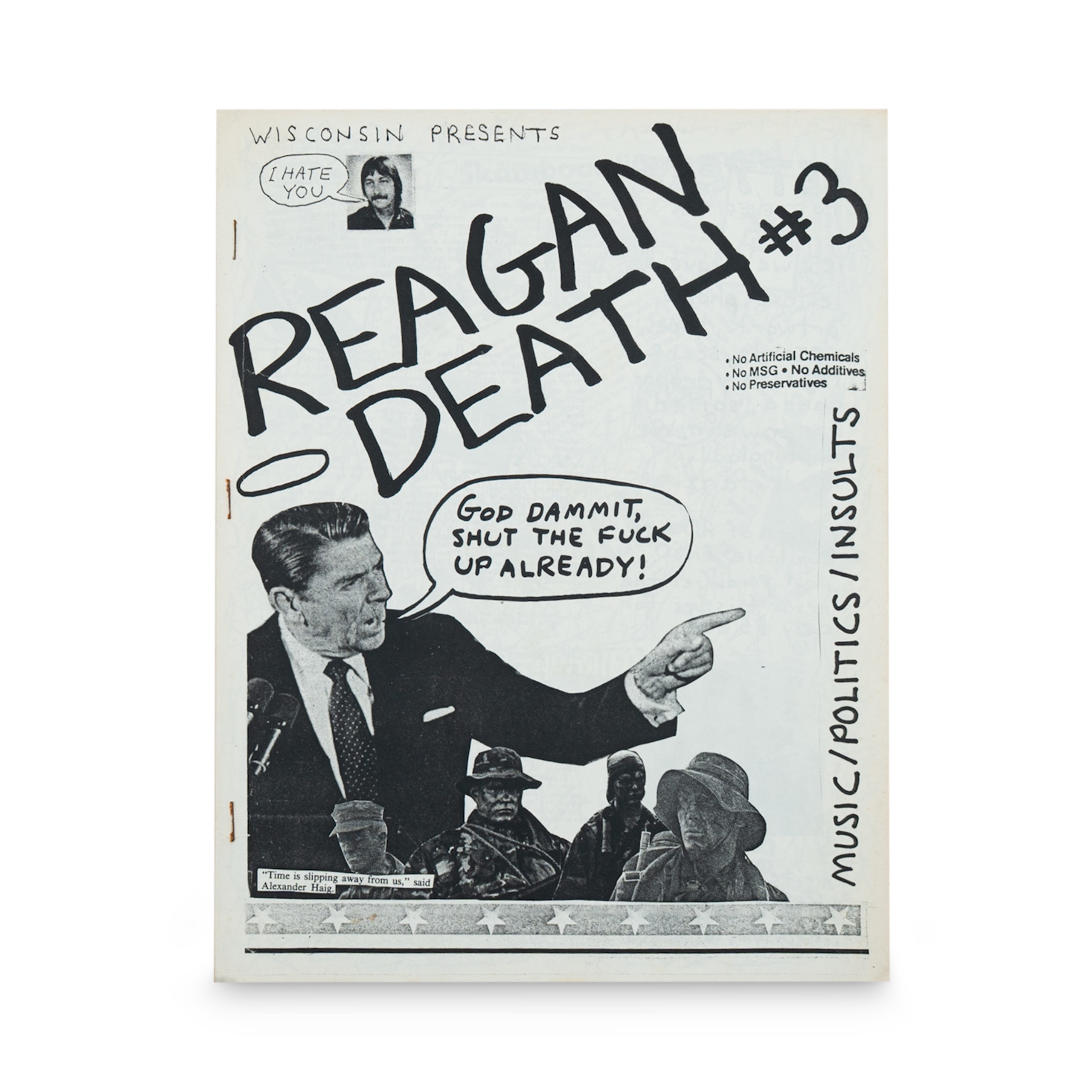Reagan Death-- #3 [Magazine]
