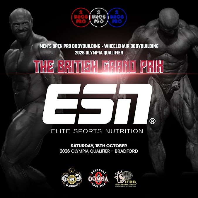 IFBB Men's Bodybuilding & Wheelchair Pro Show - 18th October 2025