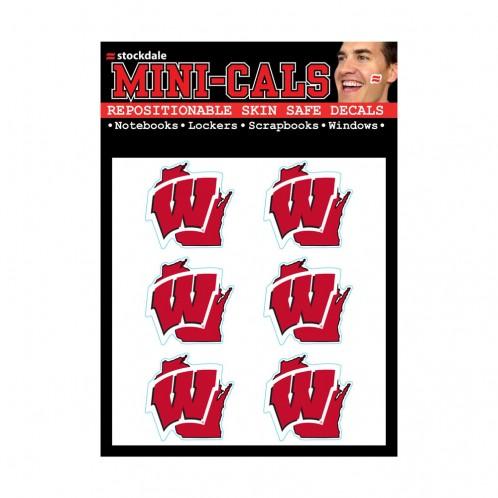 Wisconsin Badgers Face Cals Tattoos