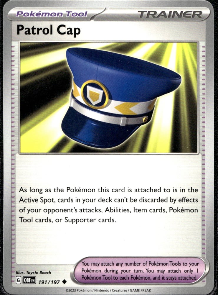 Patrol Cap - SV03 191/197