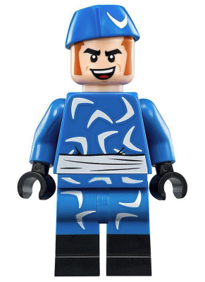 Sh0491 Captain Boomerang - Blue Outfit