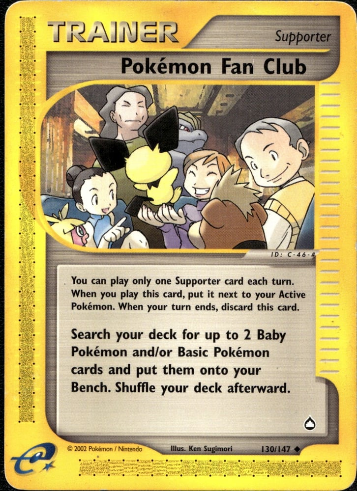 Pokemon Fan Club - ECARD2 130/147