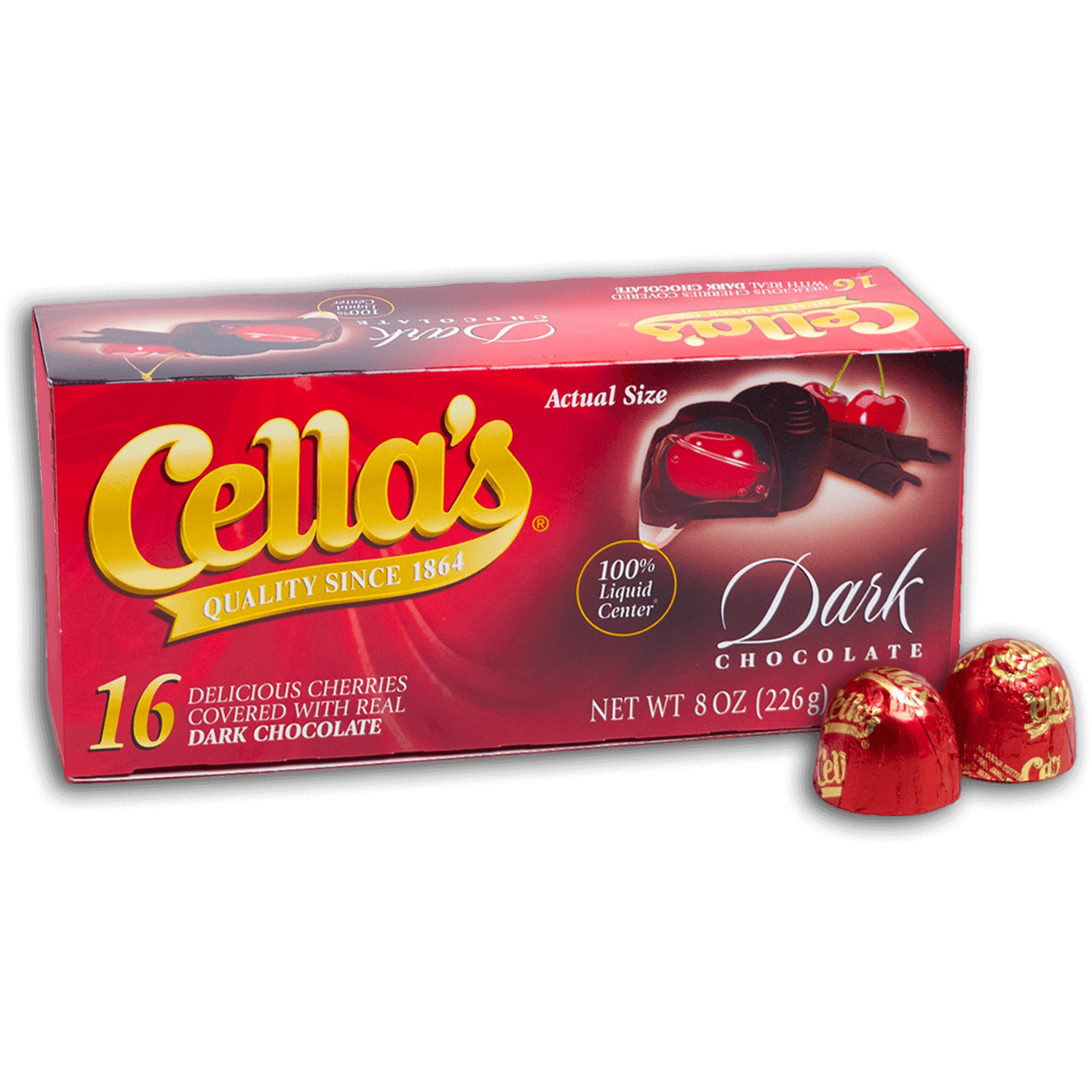 Cella's Dark Chocolate Covered Cherry 8 oz