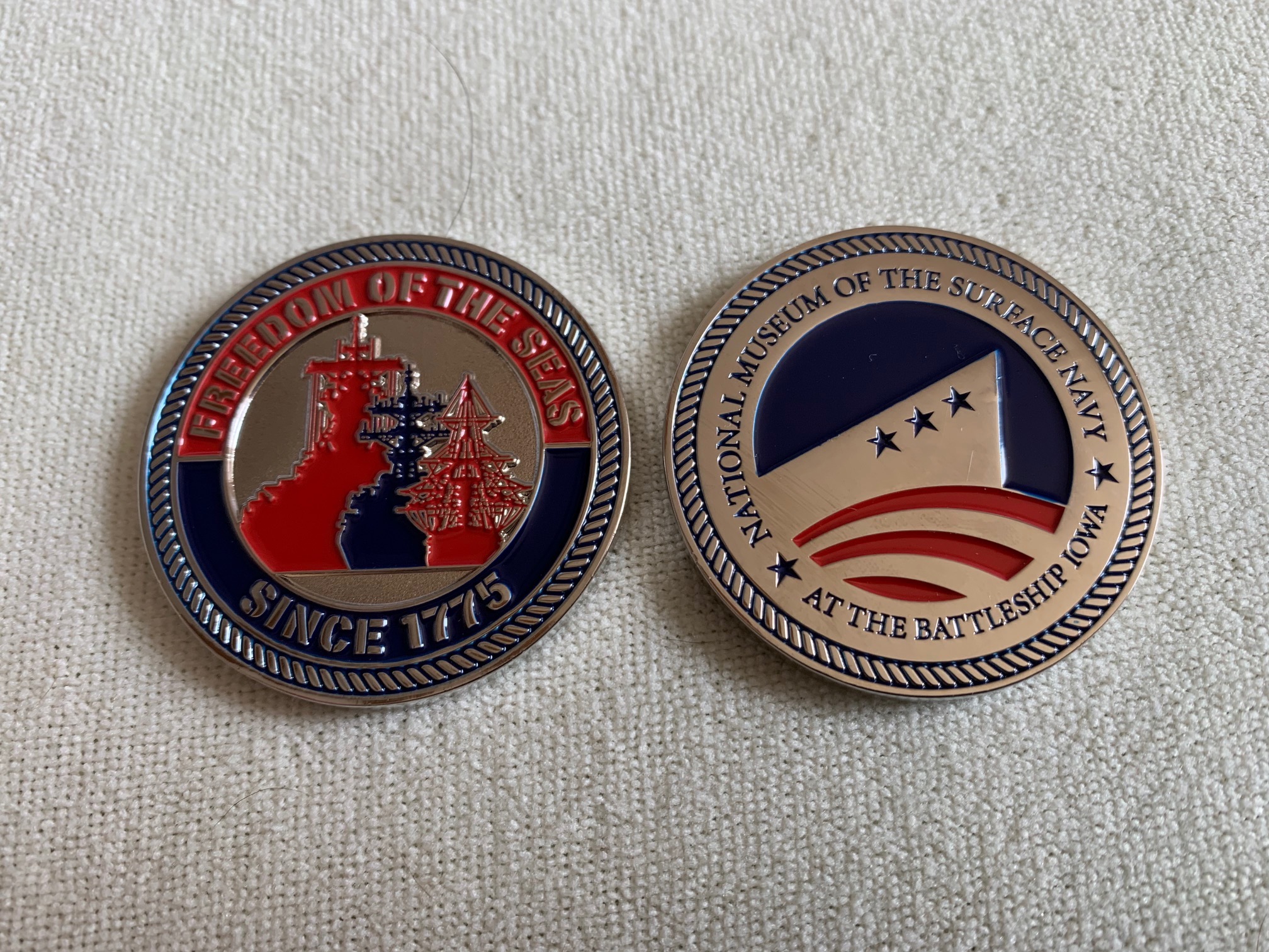 Challenge Coin - National Museum of the Surface Navy