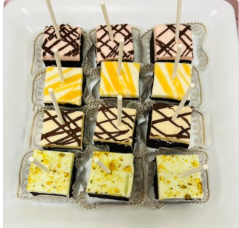 Individual Signature Gourmet Brownies - Triangle