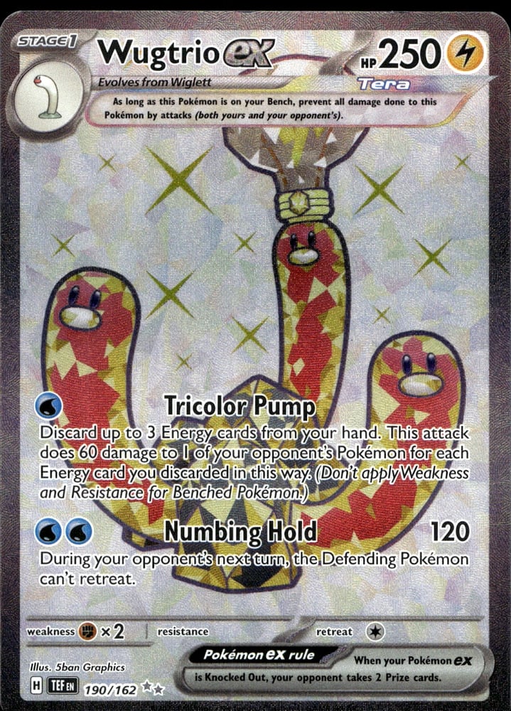 Wugtrio ex - SV05 190/162