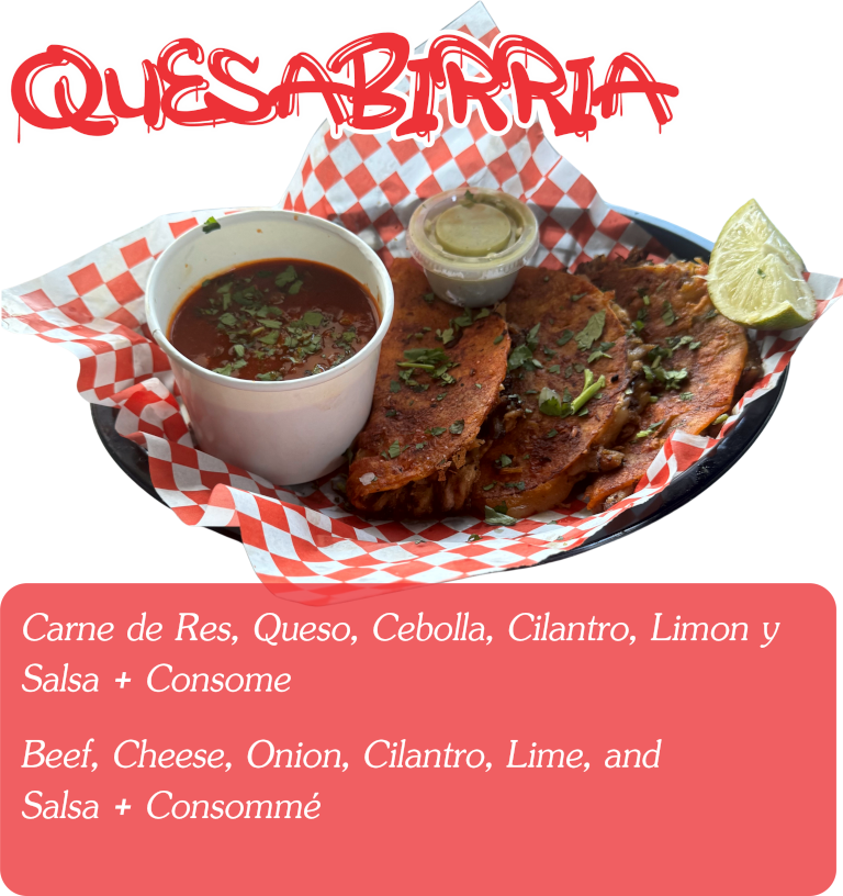 Quesabirrias from Lonchera Sara in Aurora, CO