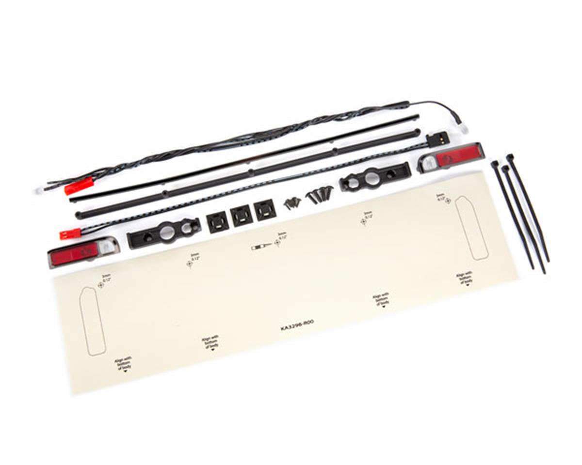 LED Lights/Tail Lights Red Satin Black 9497A