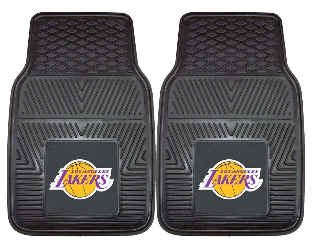 Los Angeles Lakers Heavy Duty 2-Piece Vinyl Car Mats
