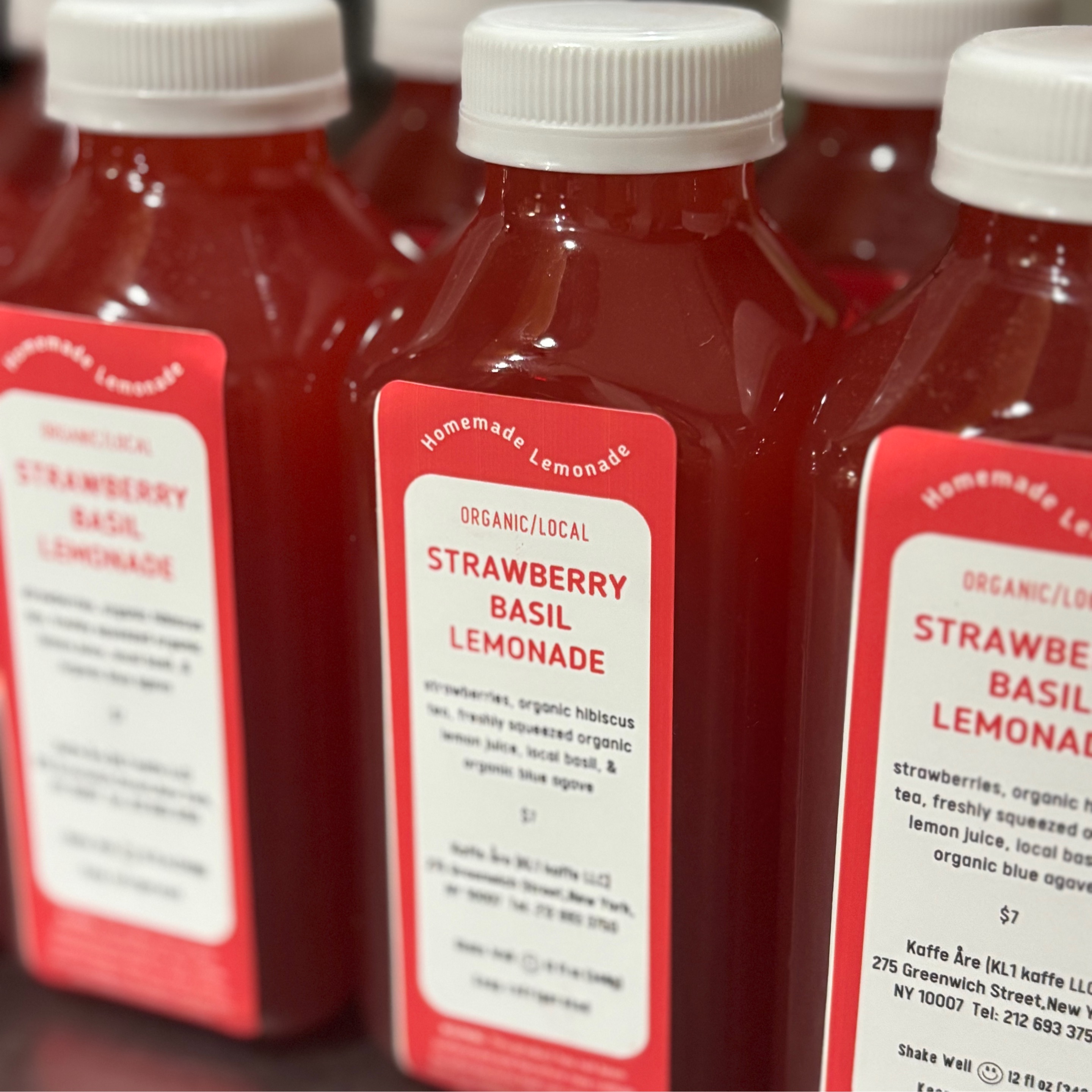 Strawberry Basil Lemonade