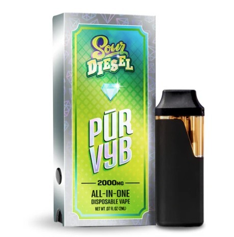 Pur Vyb Sour Diesel 2G (Sativa) - Regular