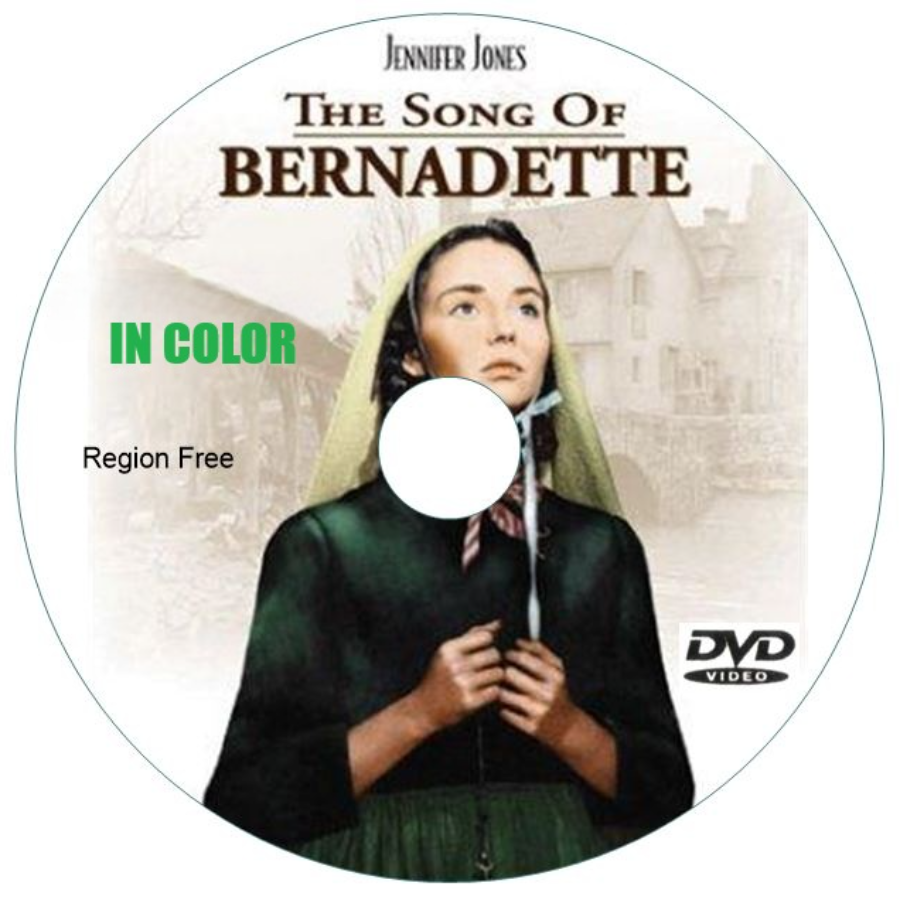 The Song of Bernadette (1943) in Color DVD