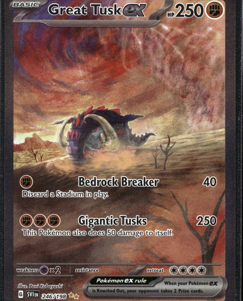 Great Tusk ex - SV01 246/198