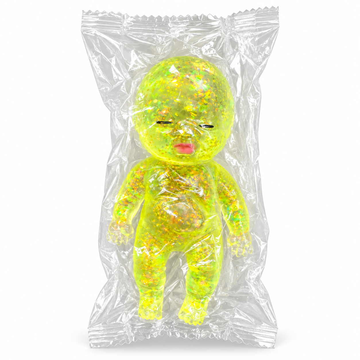 Glitter Baby Doll Squishy Toy