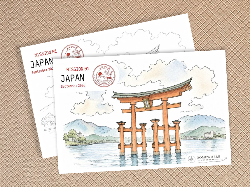 Mission 01 - JAPAN - Postcards
