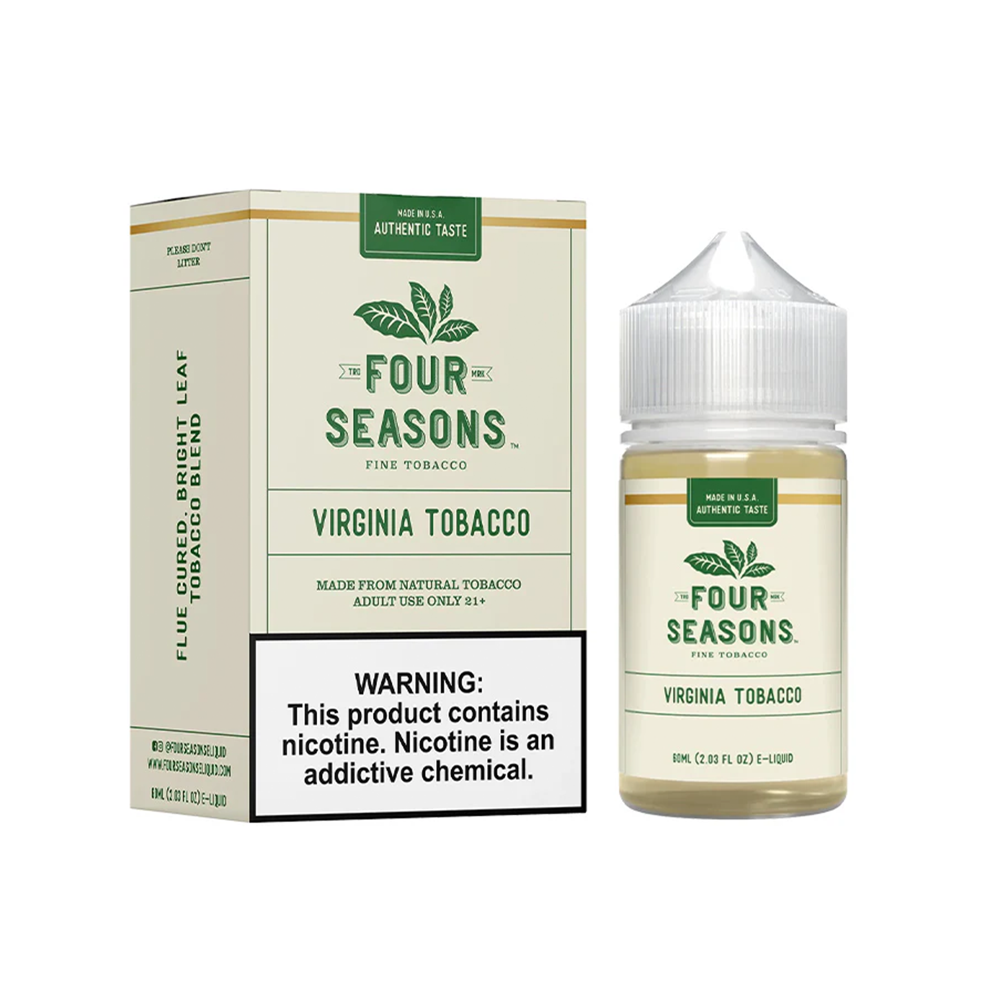 Four Seasons Virgina Tobacco 3mg