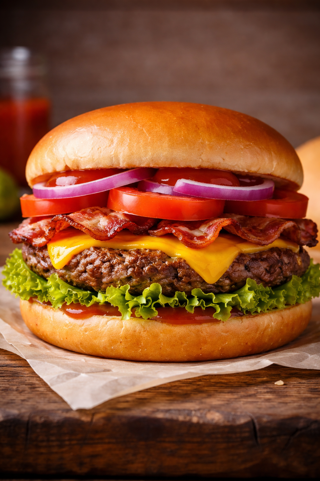 #3 Bacon Cheese Burger
