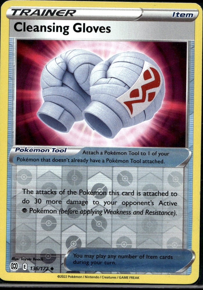 Cleansing Gloves - SWSH9 136/172