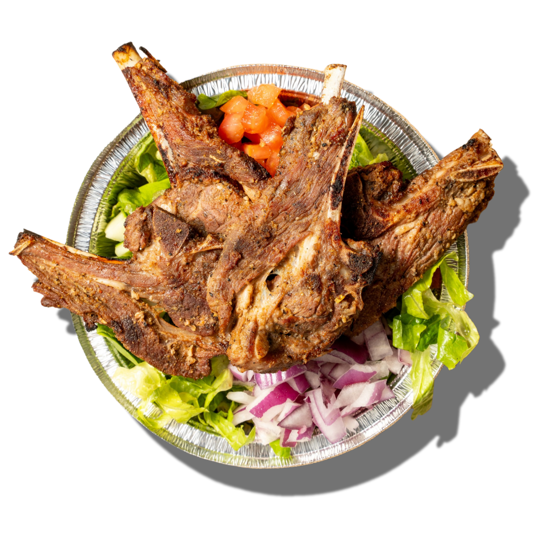 Lamb Chop Salad