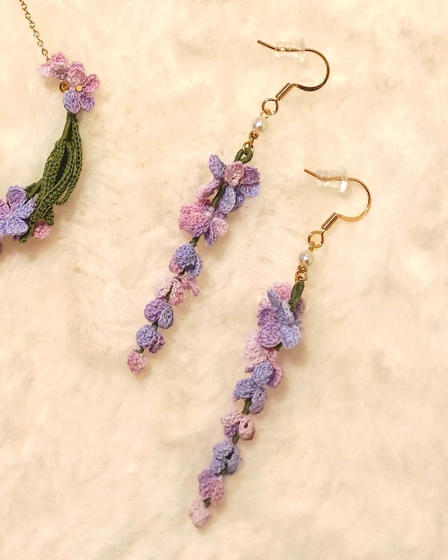 Lavender Earrings