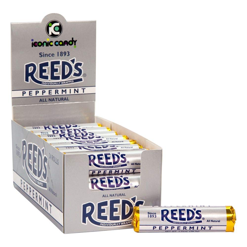 Reed’s Peppermint Candy Rolls 24 Ct