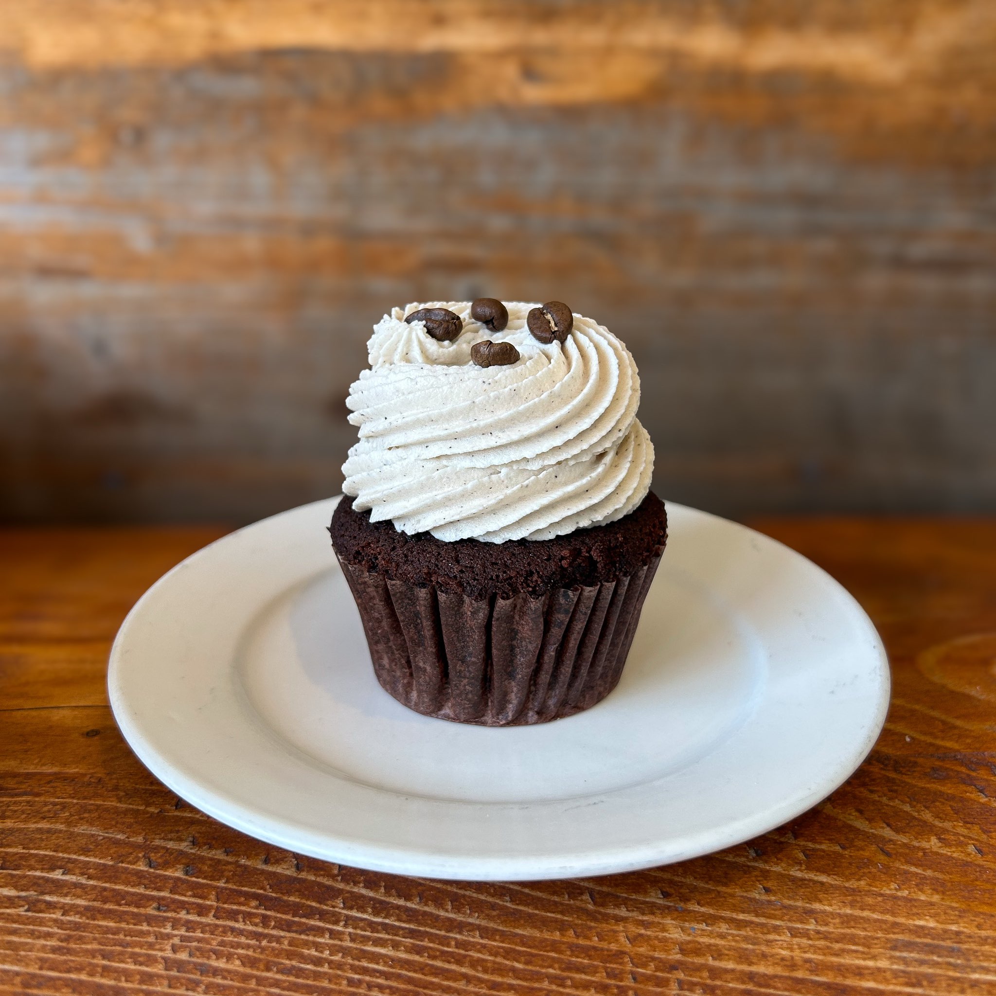 Vegan Chocolate Espresso Cupcake