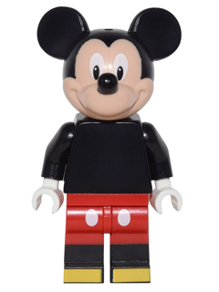 dis012 Mickey Mouse, Disney, Series 1 (Minifigure Only without Stand and Accessories)