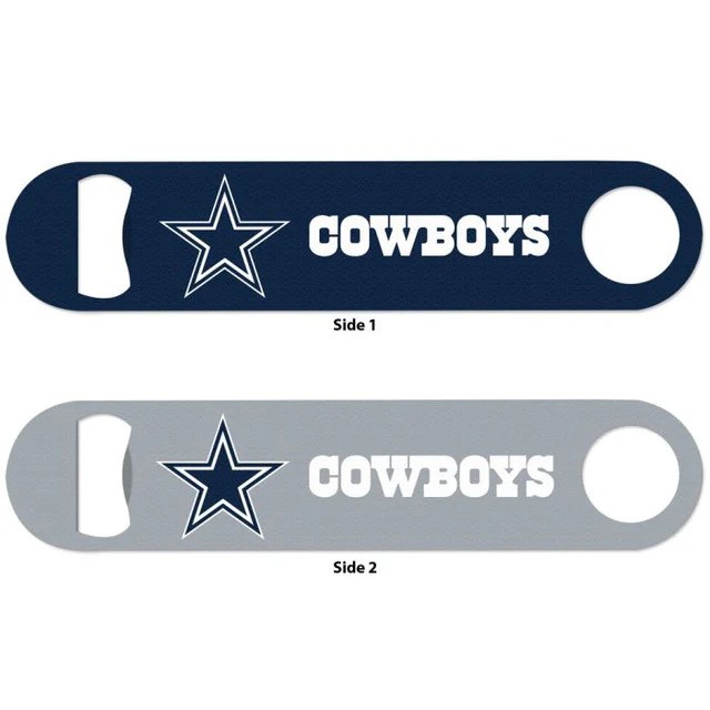 Dallas Cowboys 2-Sided Stainless Steel Bottle Opener