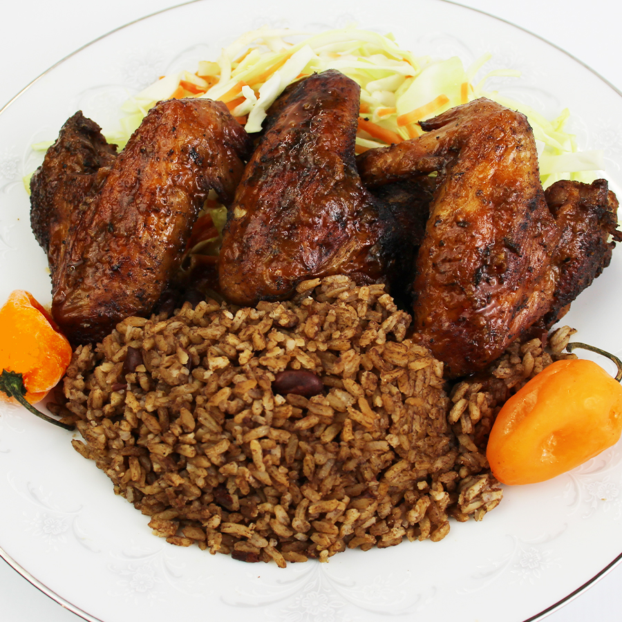 Jerk Wings Meal