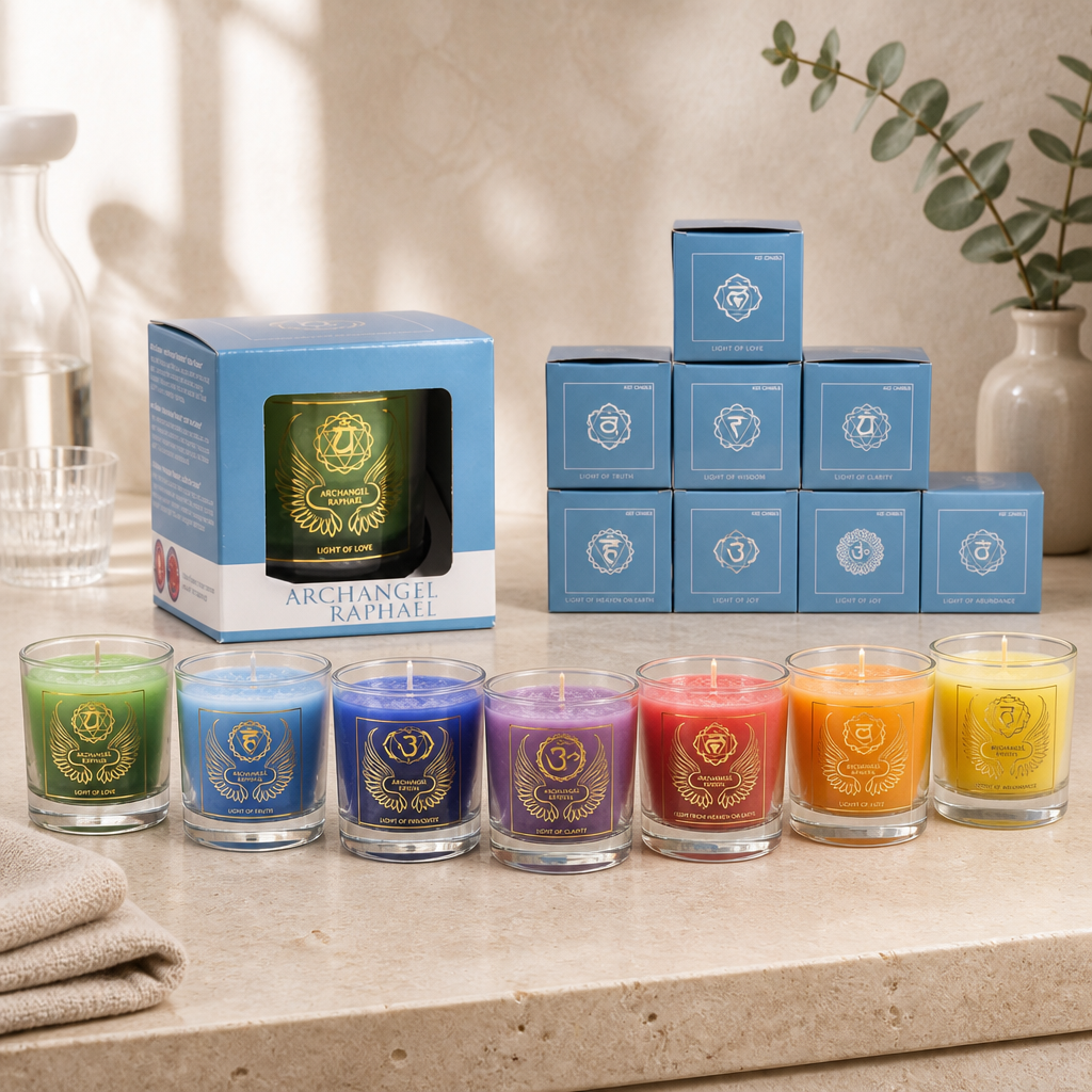 Bougies Archanges/Chakras