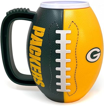 Green Bay Packers 3D Football Mug 23oz