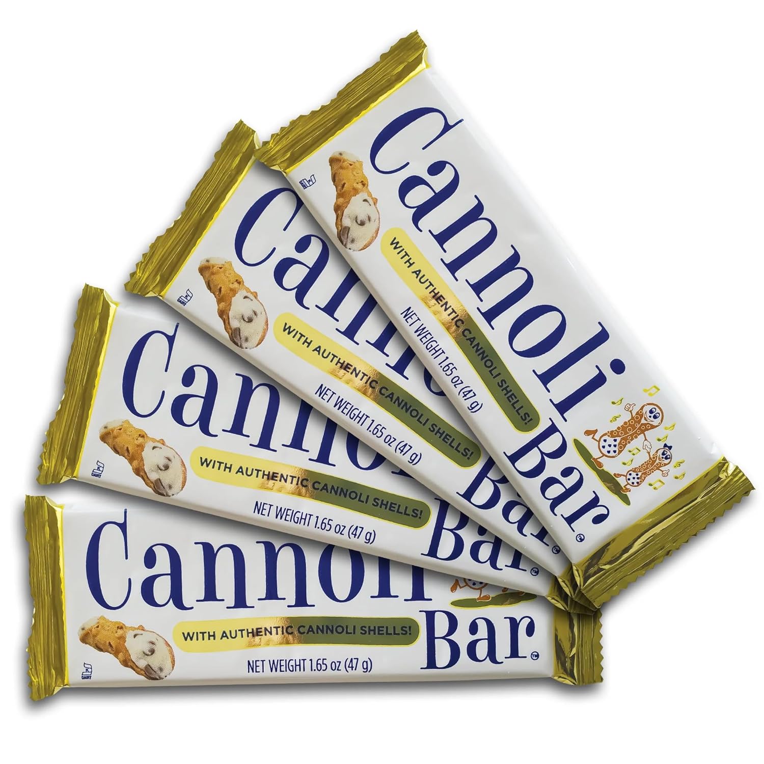 Cannoli Candy Bar 1.65 oz 24 Count