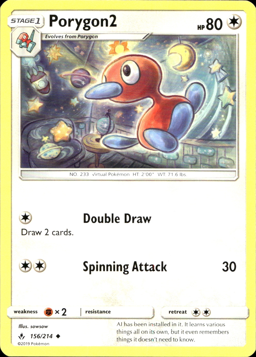Porygon2 - SM10 156