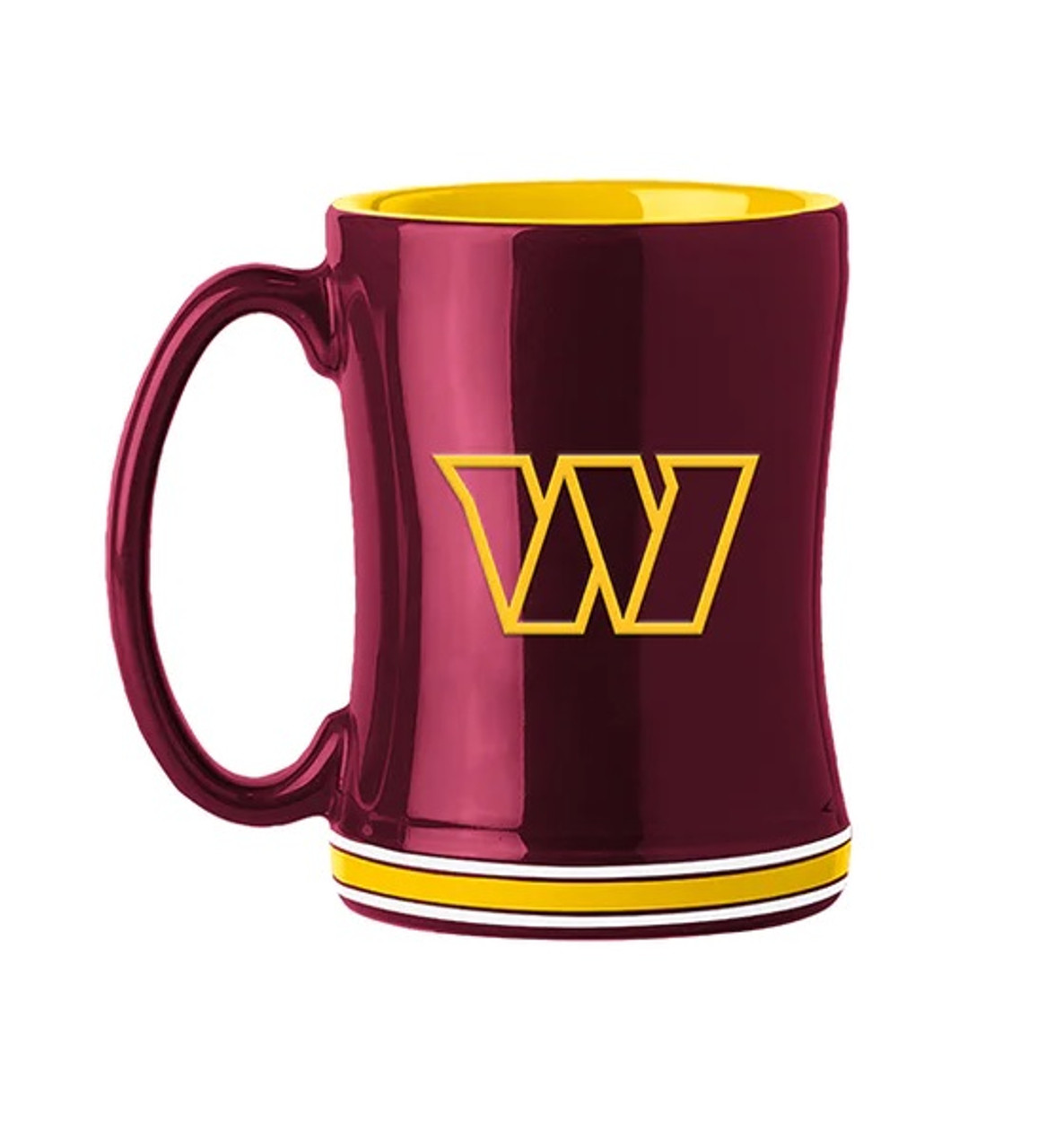 Washington Commanders Sculpted Coffee Mug 14oz