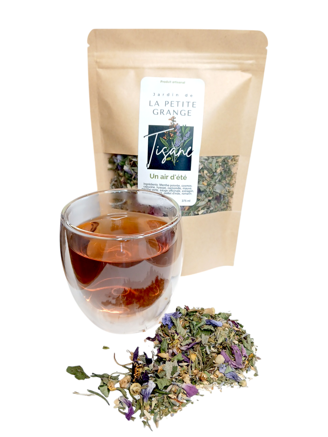 Tisane un air fleuri