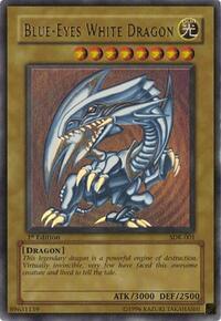 Blue-Eyes White Dragon SDK-001 Ultra Rare NM