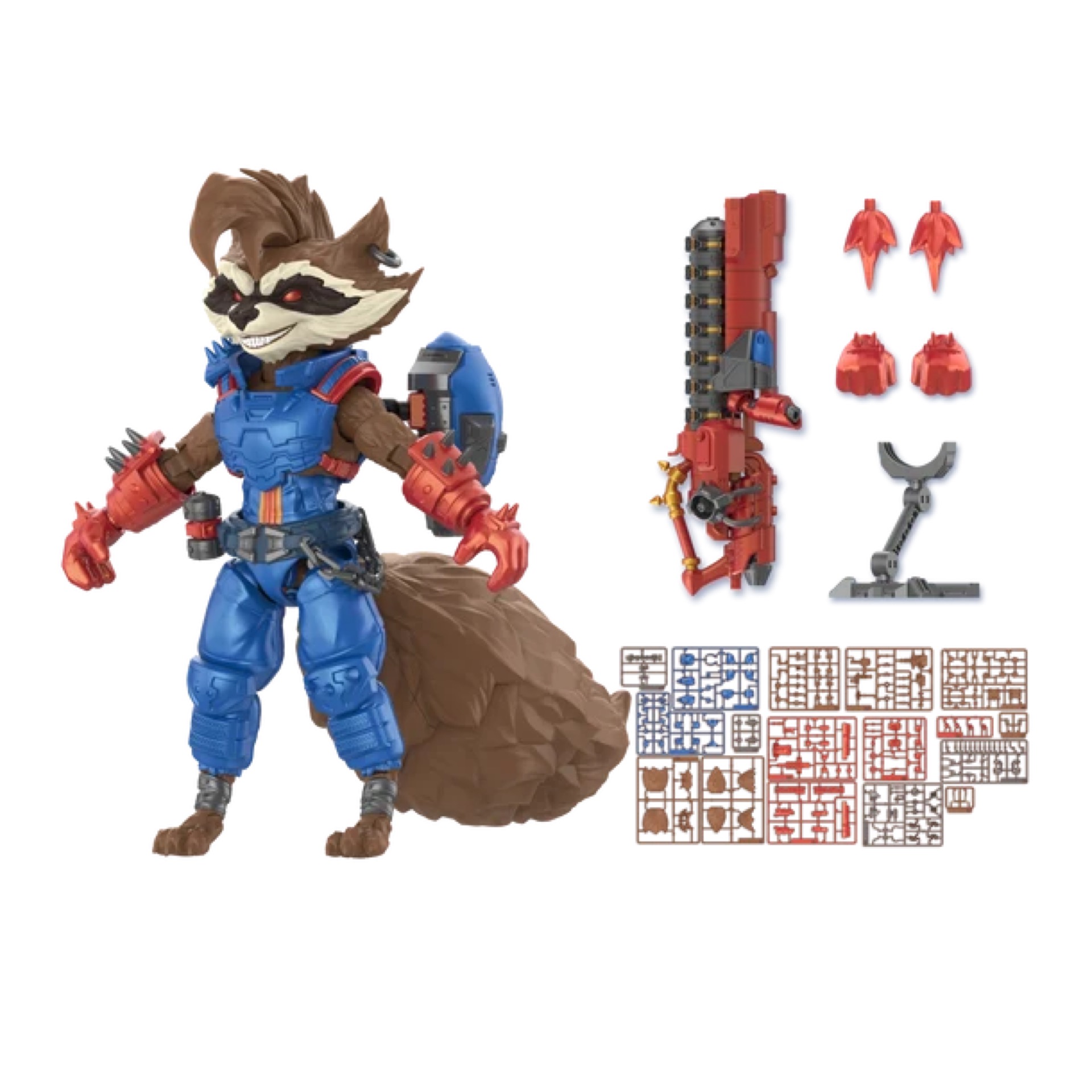 Blokees - Marvel Rivals - Rocket Raccoon Model Kit