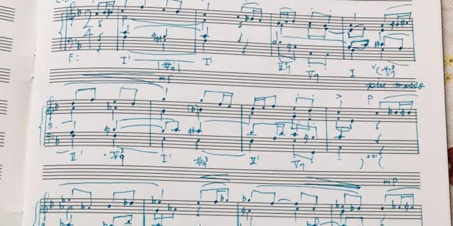 和声学 〈中級〉（対面）