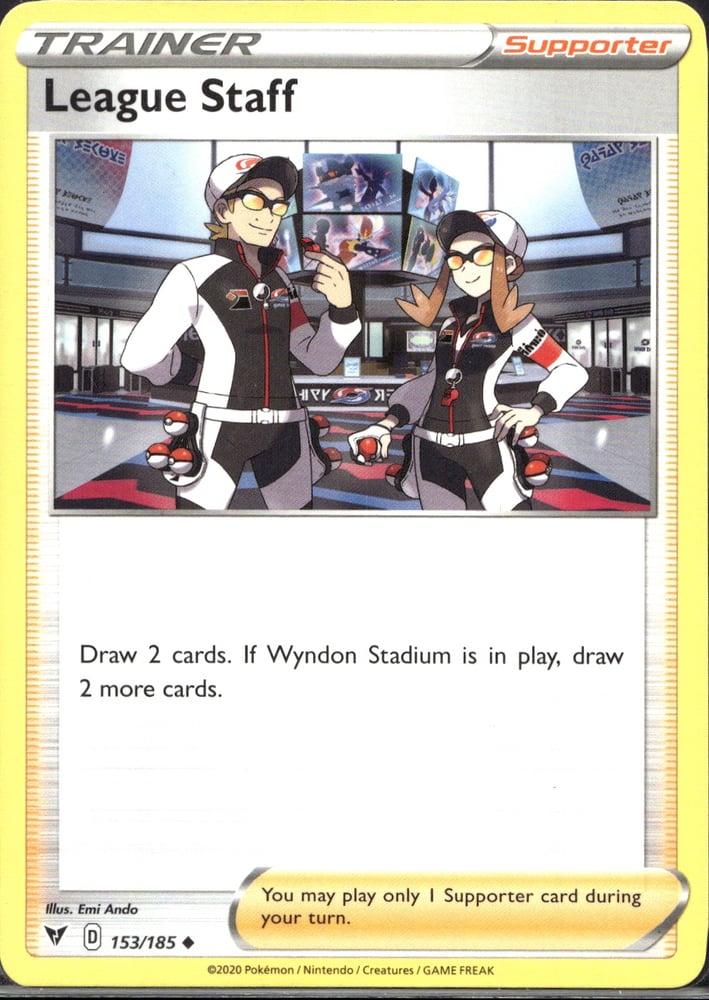 League Staff - SWSH4 153/185