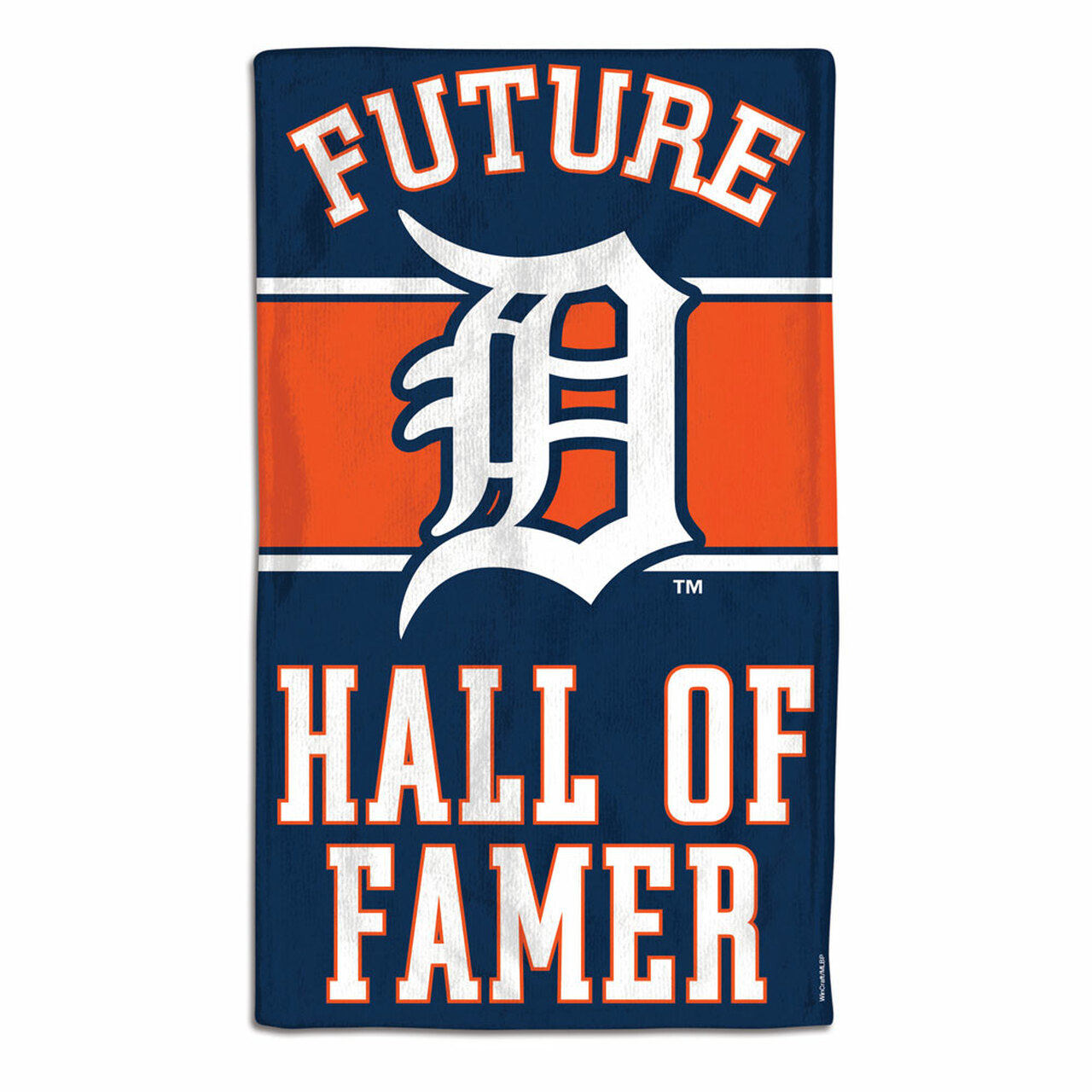 Detroit Tigers Baby Burp Cloth 10x17"