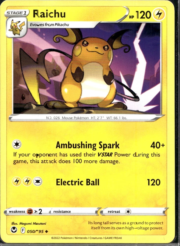 Raichu - SWSH12 50/195