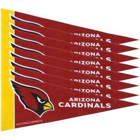 Arizona Cardinals 8 Piece Mini Pennants Set