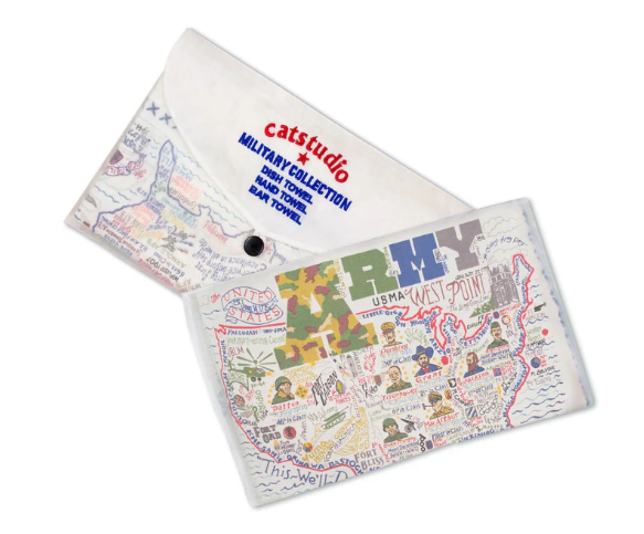 Army Dish Towel Catstudio