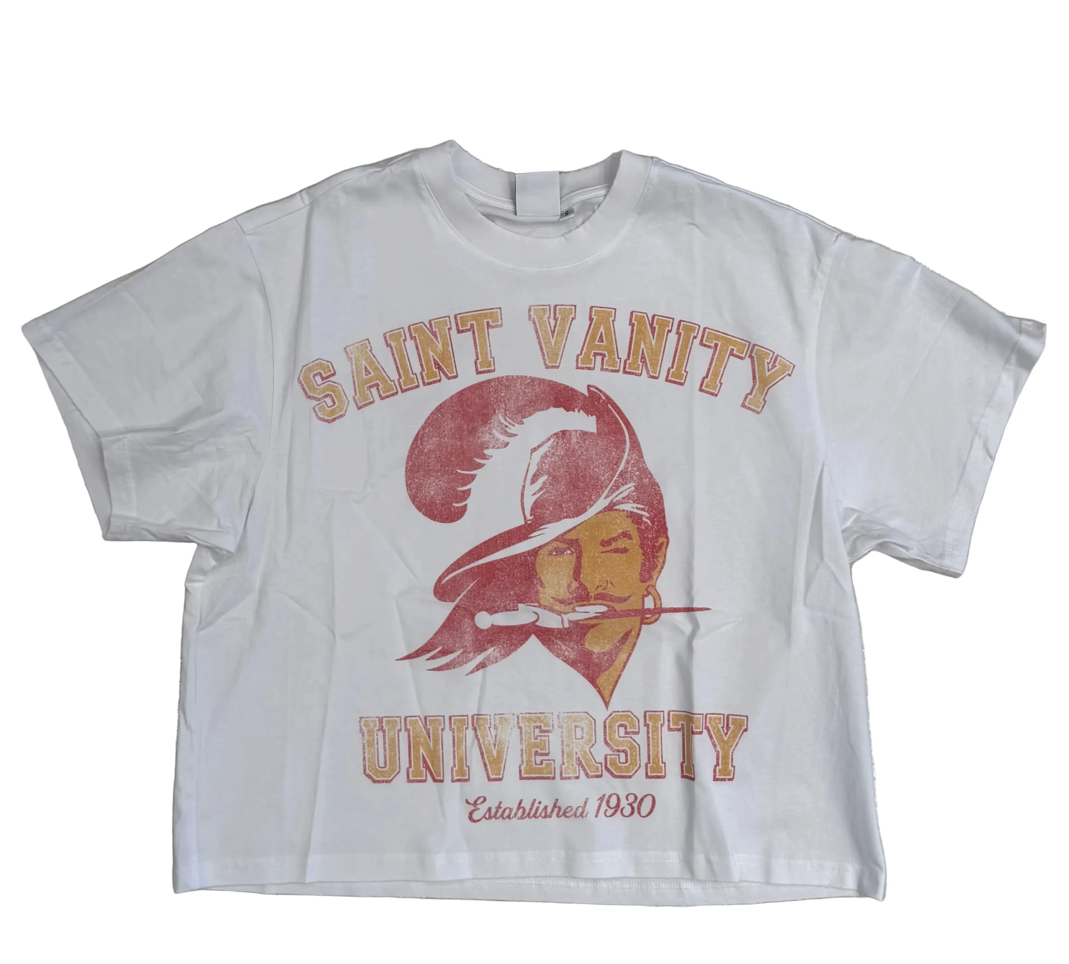 SAINT VANITY BUCS WHITE TEE
