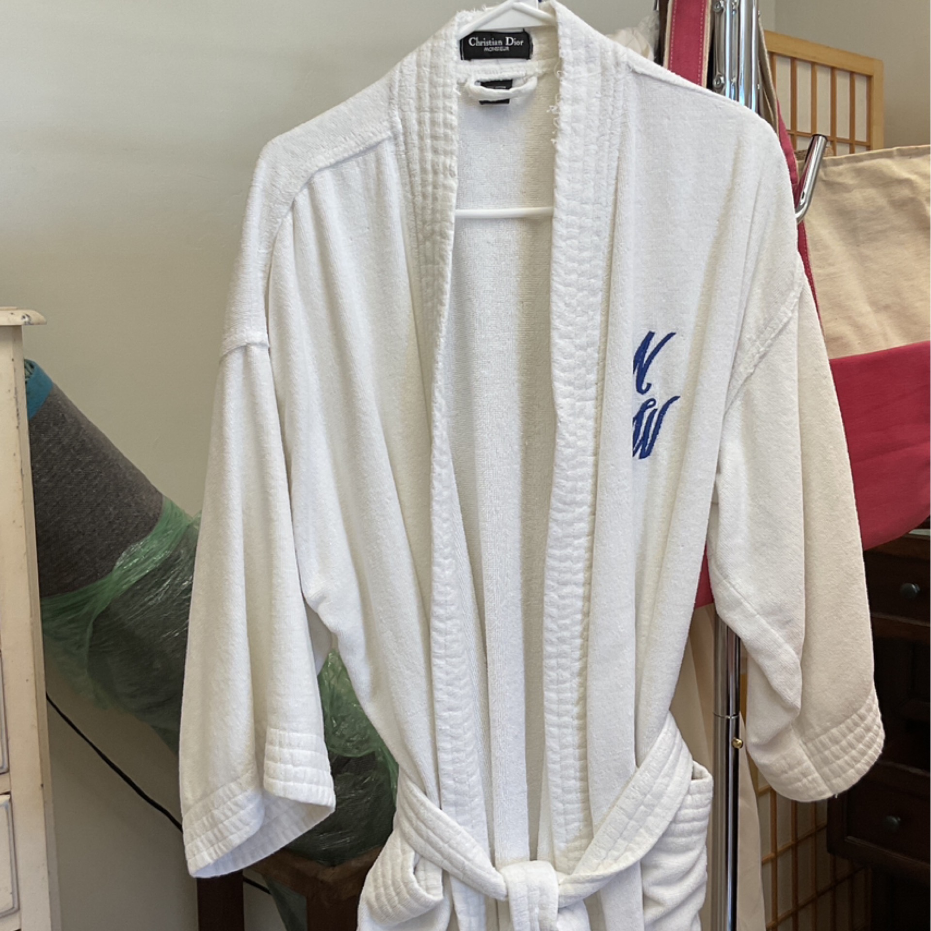 Christian Dior NW Initial Bathrobe