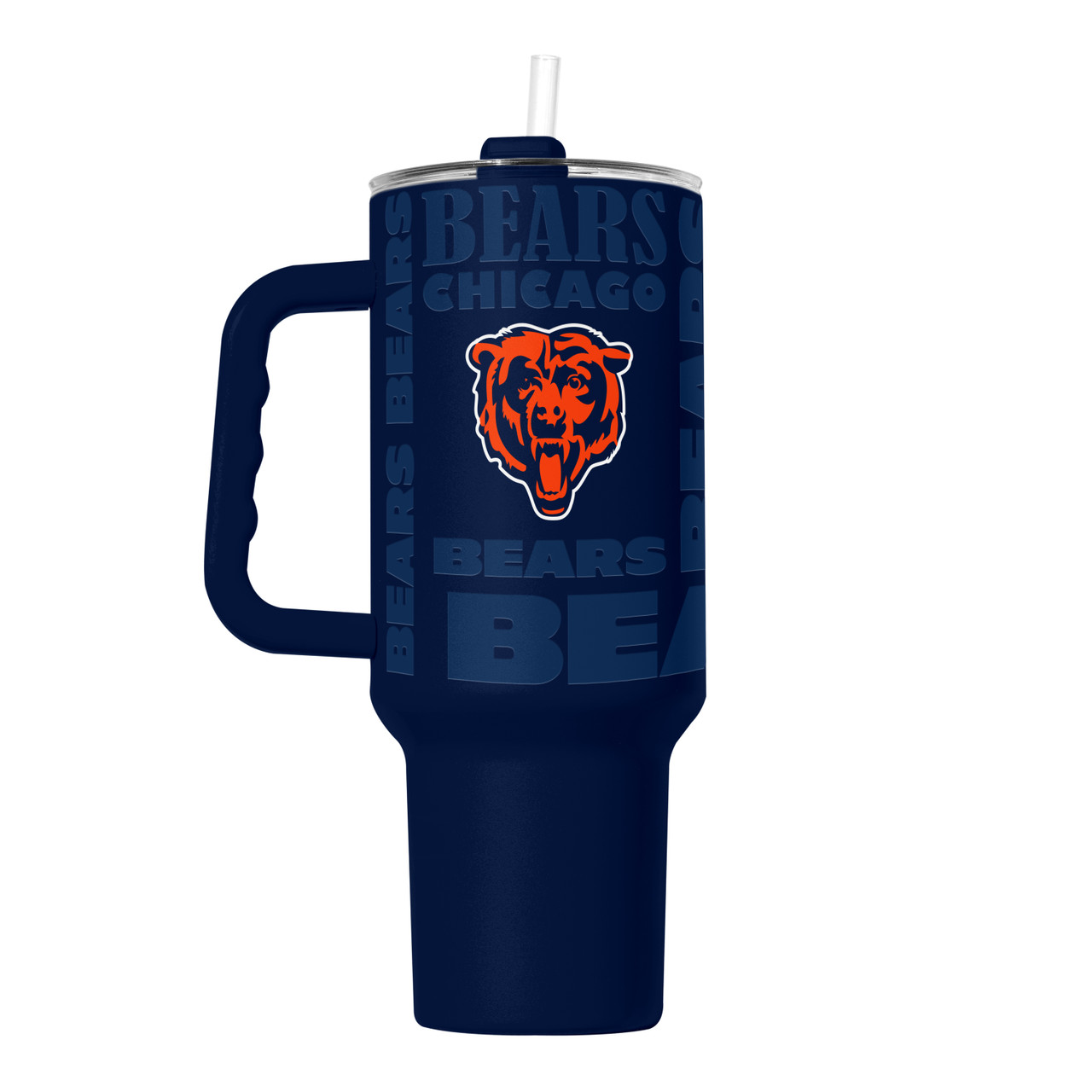 Chicago Bears Powdercoat Replay Tumbler 40oz