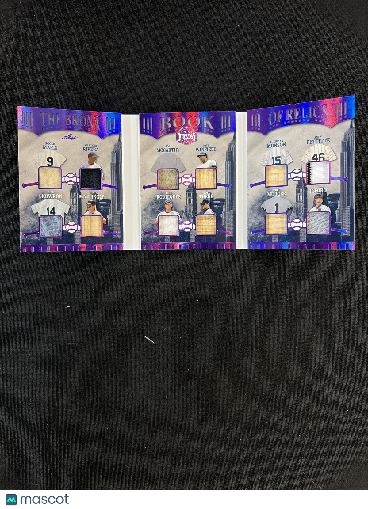 2025 Leaf The Bronx Book Of Relics Purple Foil /8 BR-6